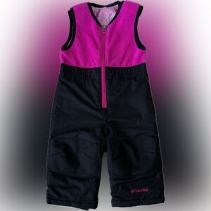 Columbia Baby Omni Tech Snow Bib Overall Pants, Infant Toddler Size 12-18 Months